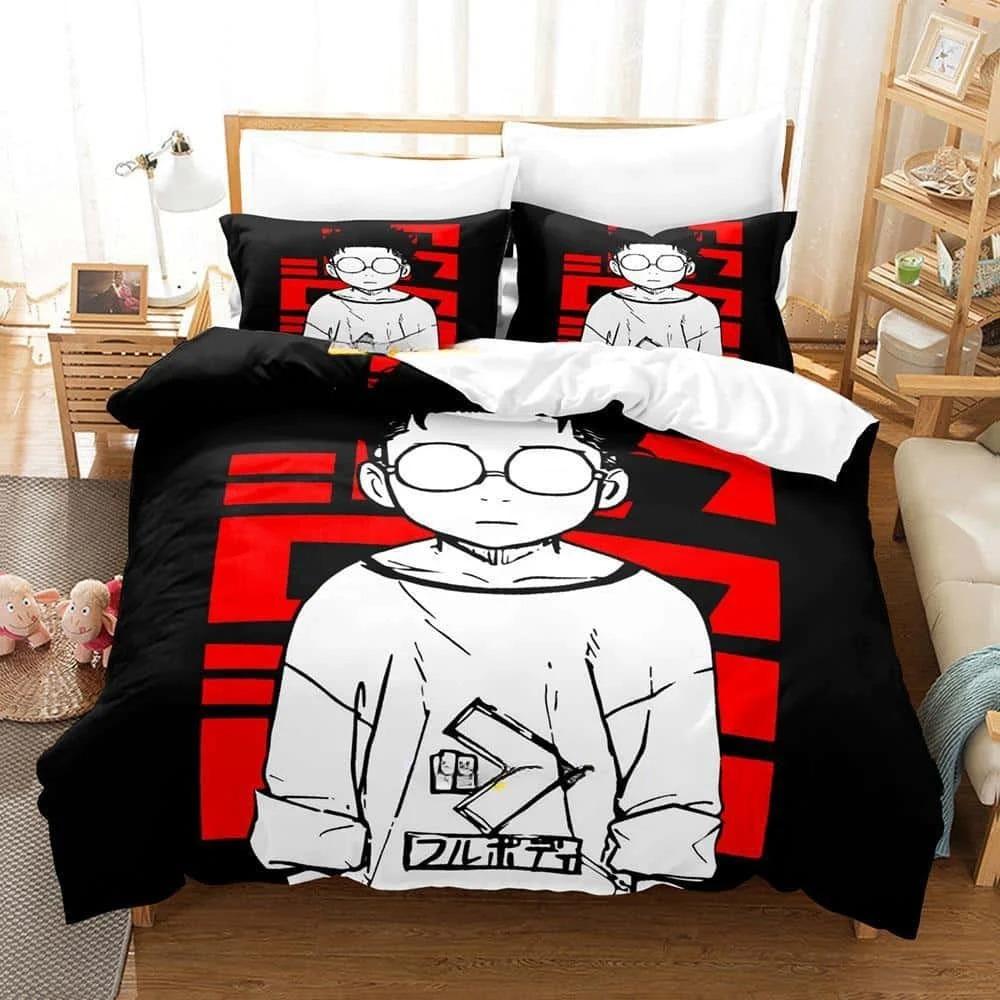 Dandadan Takakura Ken Pościel Pojedyncza Twin Pełna Queen King Rozmiar Zestaw Pościeli Sypialnia Dorosłego Dziecka Poszewki na Kołdrę Zestawy Anime