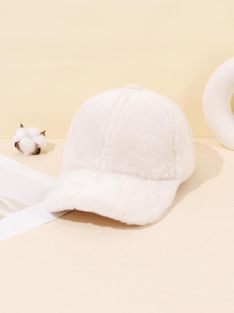 1/2PC winter windproof plush baseball cap - made of ultra soft and warm fabric, ideal for daily wear and fashionable clothing