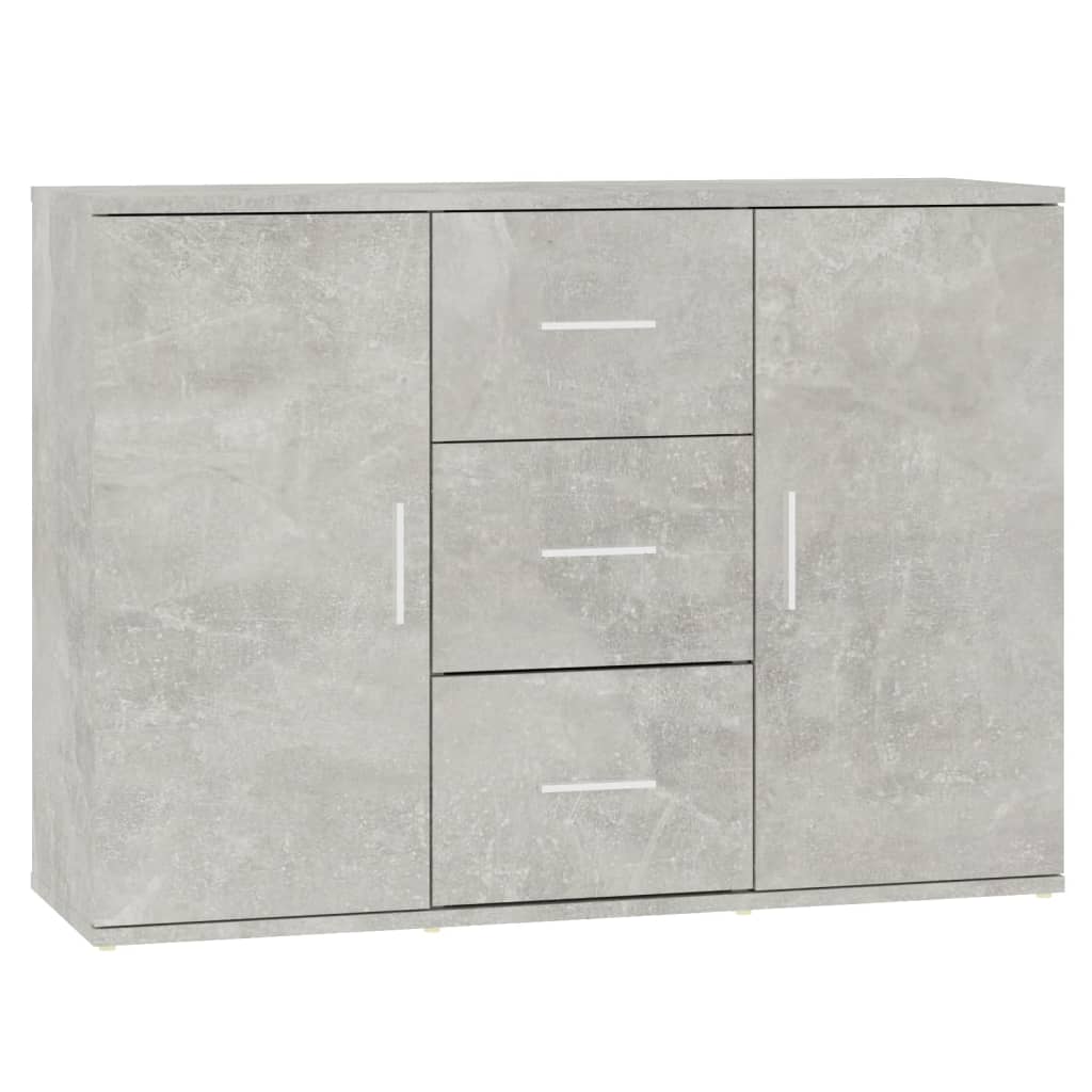 Modernes Graues Sideboard, Küchenschrank 91x29,5x65 Cm Für Flur, Wohnzimmer, Schlafzimmer - Geeignet Für Küche, Esszimmer