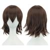 Parrucche BOB Biondo Rosa Arancio con Frangia Sintetiche Anime Stratificate Halloween