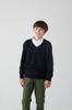 Pullover School Knit 140901 Kinder NV [Beams School] V-Ausschnitt