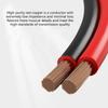 Twist Servo Auditory Extension Cable 1.0mm² Speaker Cable For Home Theater And Stage with Double Shielding