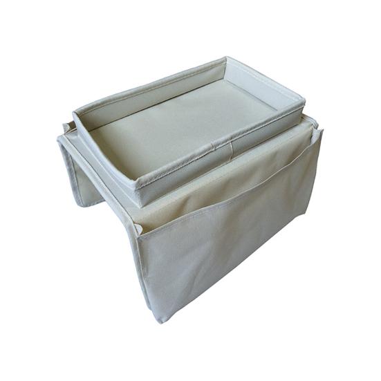 Couch-Hängecaddy, rechteckig, mit mehreren Taschen, 600D Oxford-Stoff, Fernbedienung, Sofa-Hängecaddy für Wohnzimmer