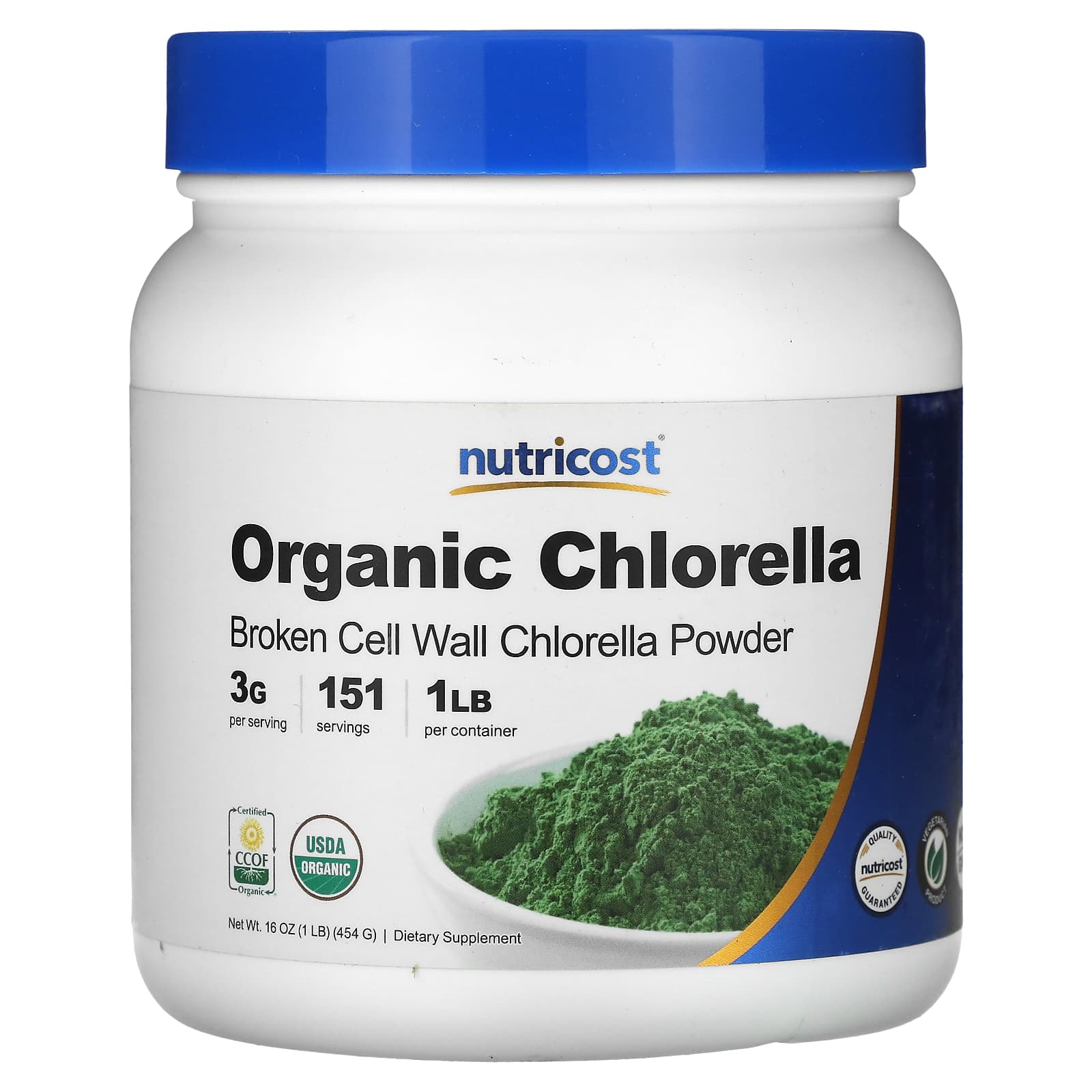 

Organic Chlorella Powder, 454G(16Oz)
