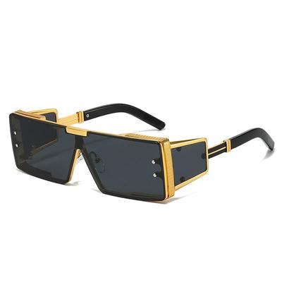 Módní značka Luxusní designérské Vintage brýle Muži Ženy Venkovní Steampunk Paprsky Trendy stíny Punk Party Cestovní sluneční brýle