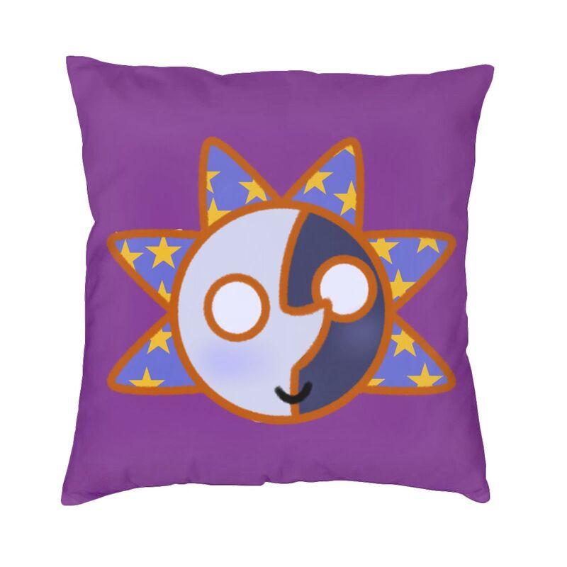 Sundrop And Moondrop Throw Pillows Case Living Room Decoration FNAF Security Breach Outdoor Cushions Cover Square Pillowcase