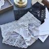 Ladies Spring and Summer Lace Deep V Senior Sense Ice Silk Lace Underwear