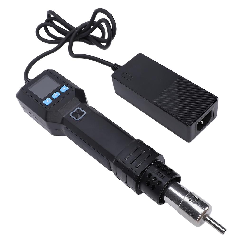 2 In 1 Hot Air Rework Station, 550W Soldering Station Kit with LCD Display, Adjustable Temperature, Auto Sleep and