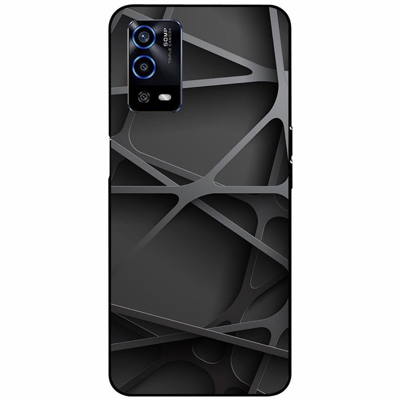 For Oppo A55 4G Case 6.51'' Soft Silicone Protective Marble Phone Cover for Oppo A55 Case TPU Funda For OPPOA55 A 55 CPH2325 Bag