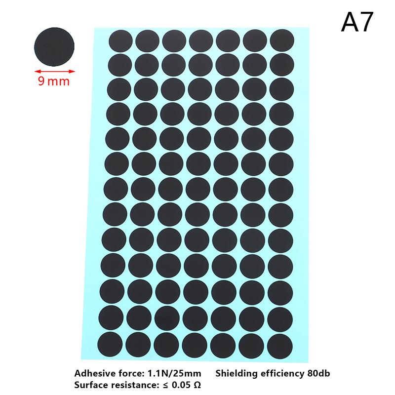 

Диаметр 1,5/2/3,5/7/8/9 мм Черные токопроводящие резиновые накладки Комплект для ремонта клавиатуры для ИК пульта дистанционного управления Токопроводящие резиновые кнопки