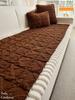 Thick and Soft Plush Sofa Slipcover Straight Sofa Cushion Fabric Mat Cushion Towel in Autumn and Winter Seat Couch Mat Living Room Home Decoration