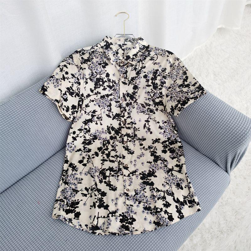 

Мужская рубашка из тутового шелка, новинка, Тан Ци, оригинальный товар, шелковая мужская рубашка, рубашка для мужчин среднего и пожилого возраста, специальное предложение Beige White 39 yards/165