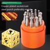 Jewelry Making Punch Set High Strength Steel Jewelry Forming Tool Perfect for Precisions Goldsmith Crafting and Projects