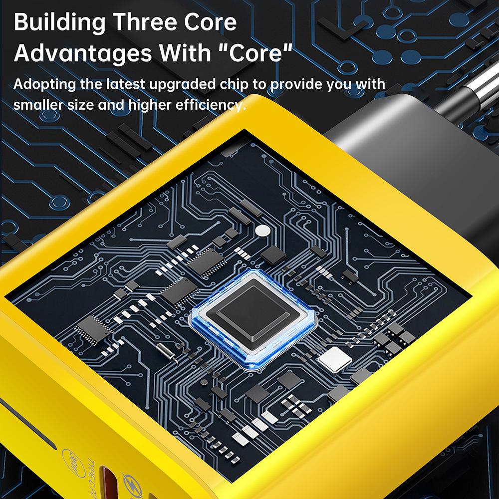Fast PD36W USB Charger QC3.0+PD for Apple, Huawei, and Android Devices (A+C Ports)