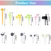 Vanproo 105Pcs Animal Fruit Food Picks, Cute Animals Toothpick Fun Bento Box Pic