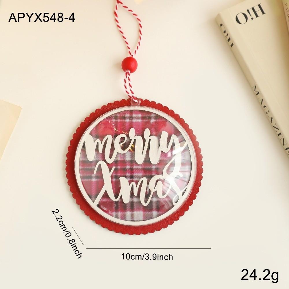 Новые Деревянные Рождественские Украшения на Елку Дед Мороз Снеговик Цветные Рождественские Украшения Рождественские Подвески Рождественская Вечеринка