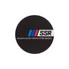 4 PEZZI 45mm 49mm 50mm 56mm SSR Coprimozzo Centrale Cerchio Auto Adesivo Emblema Styling Auto Cerchione