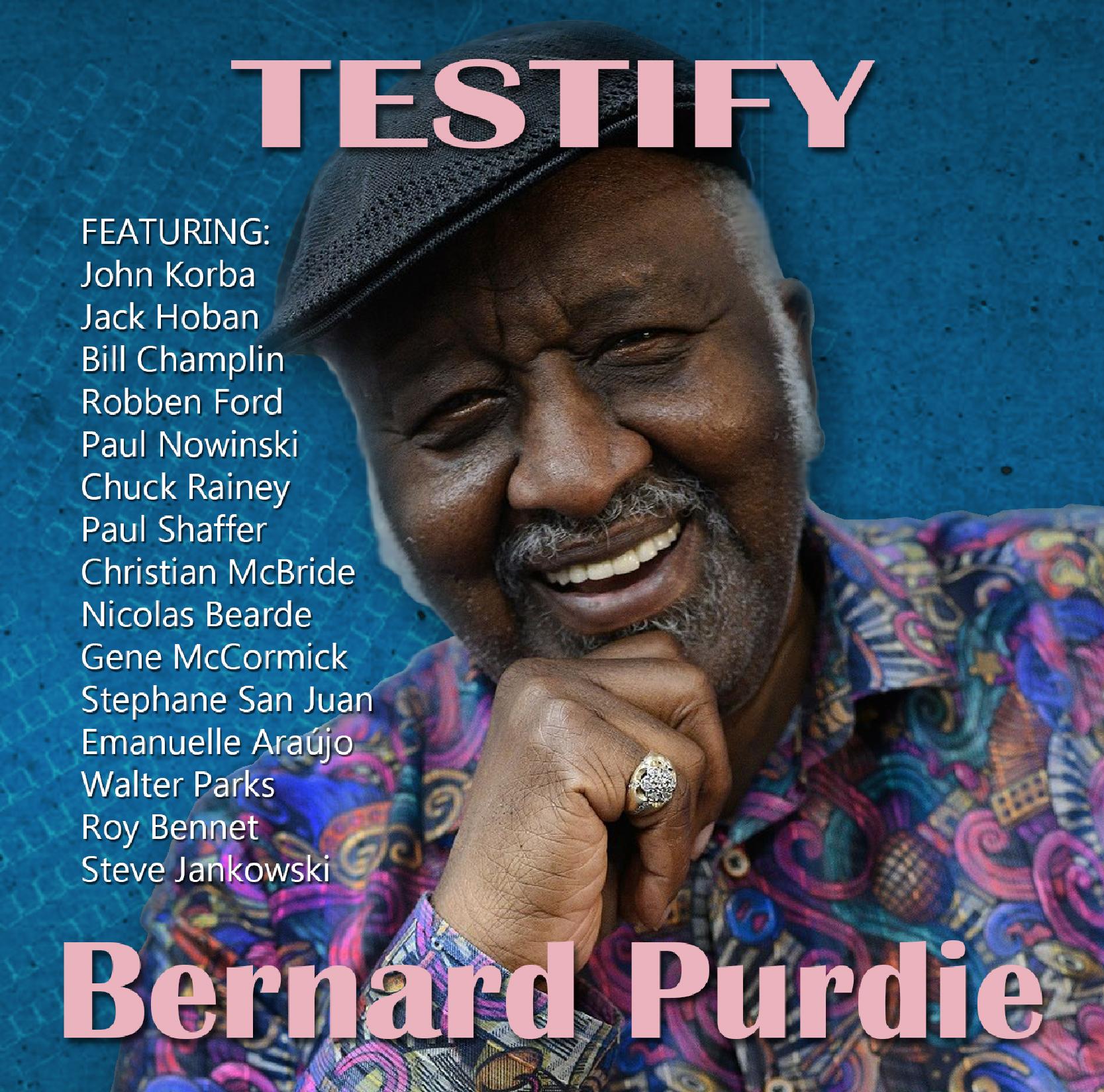 

CD BERNARD PURDIE - Testify PCD26137 P-Vine Records 2025 Japan Soul/Funk