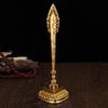 Nepalesische reine Kupfer Manjusri Schwertornamente, Buddha-Statuen und magische Werkzeuge, Vajra-Mörser zur Bezwingung von Dämonen Tibetische Ornamente
