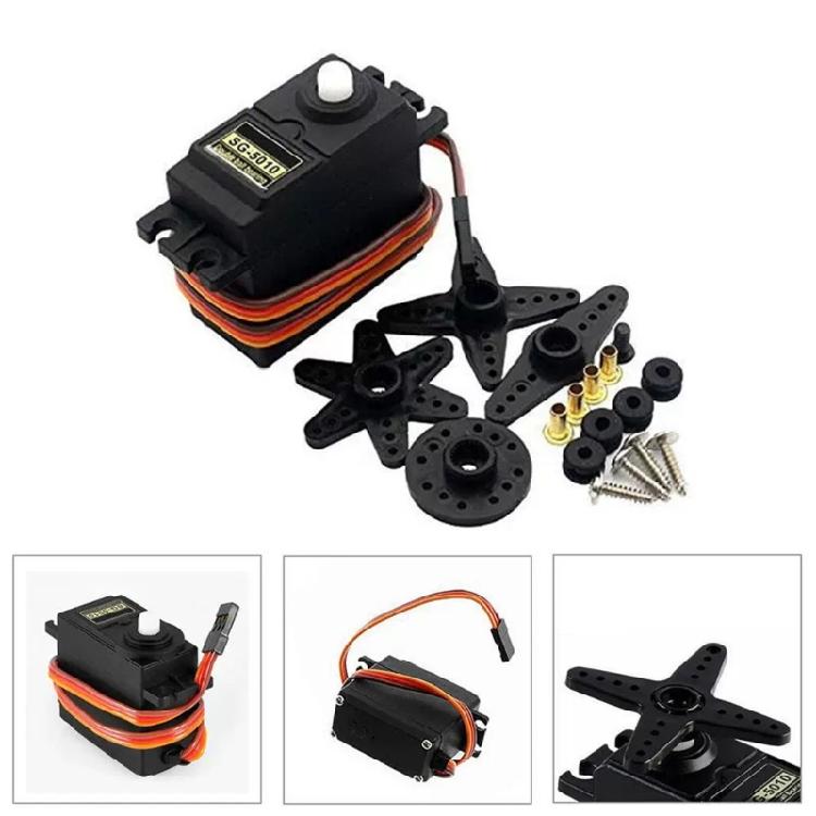 SG5010 Standard Servo For Aircraft Remote Control Aircraft Model Robot Steering Gear Remote Car Mechanical Swing Arm