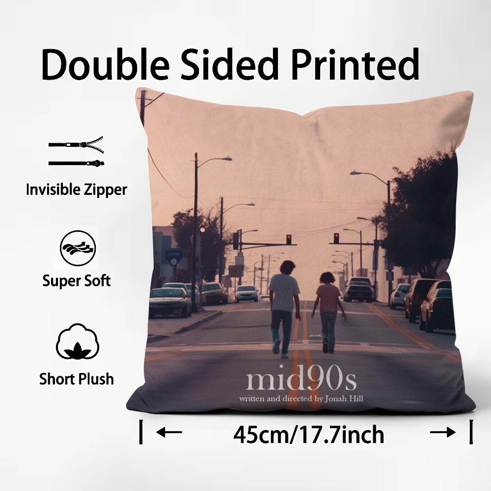 

Classic Movie MMid 90S Cushion Cover Plush Fabric Soft DoubleSided Printed Sofa Warm Winter Home Child Gift Pillow Case 30X30cm