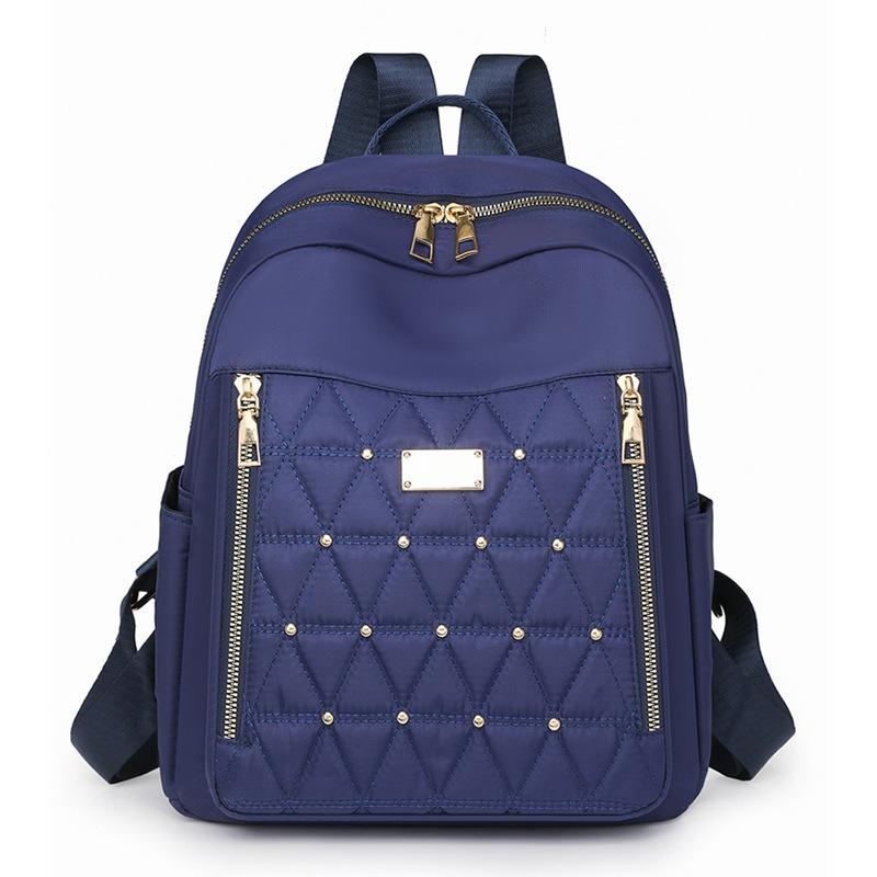Backpack Women's Rivet Small Backpack Lightweight Travel Bag