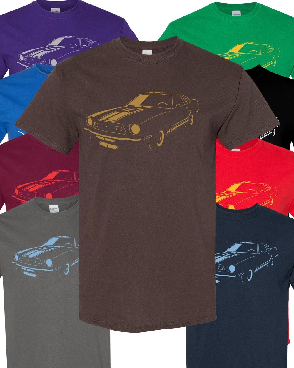 

1976 MUSTANG COBRA II Unisex T-Shirt Multi Colors S-XL FREE S&H! Ford S