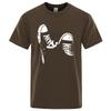 Heta Säljer 100% Bomull Casual Kortärmad Skate Skor Herr t-shirt Sommar Andningsbara Kläder O-hals Överdimensionerad Kortärmad Unisex