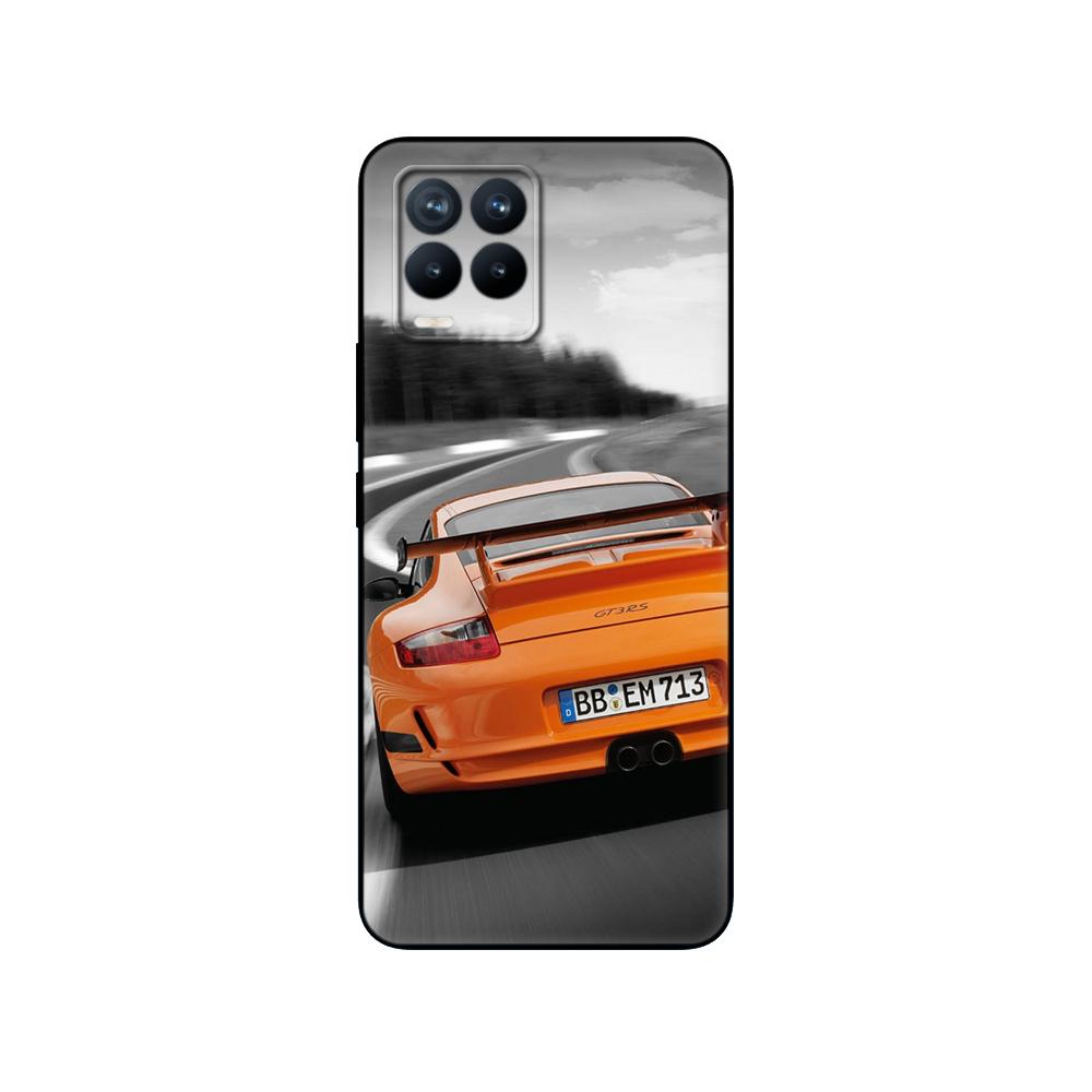 Pre puzdro Realme 8 6,4 palca Zadný kryt Pre puzdro na telefón Realme 8 Pro OPPO Realme8 4G RMX3085 Nárazník Mäkký silikónový 8pro čierne tpu puzdro