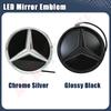 FXIK3 ABS1pcs Car Front Grille Star Emblem Logo For Mercedes Benz W176 W246 W205 W212 W207 W217 W251 R231 W166 X166 X204