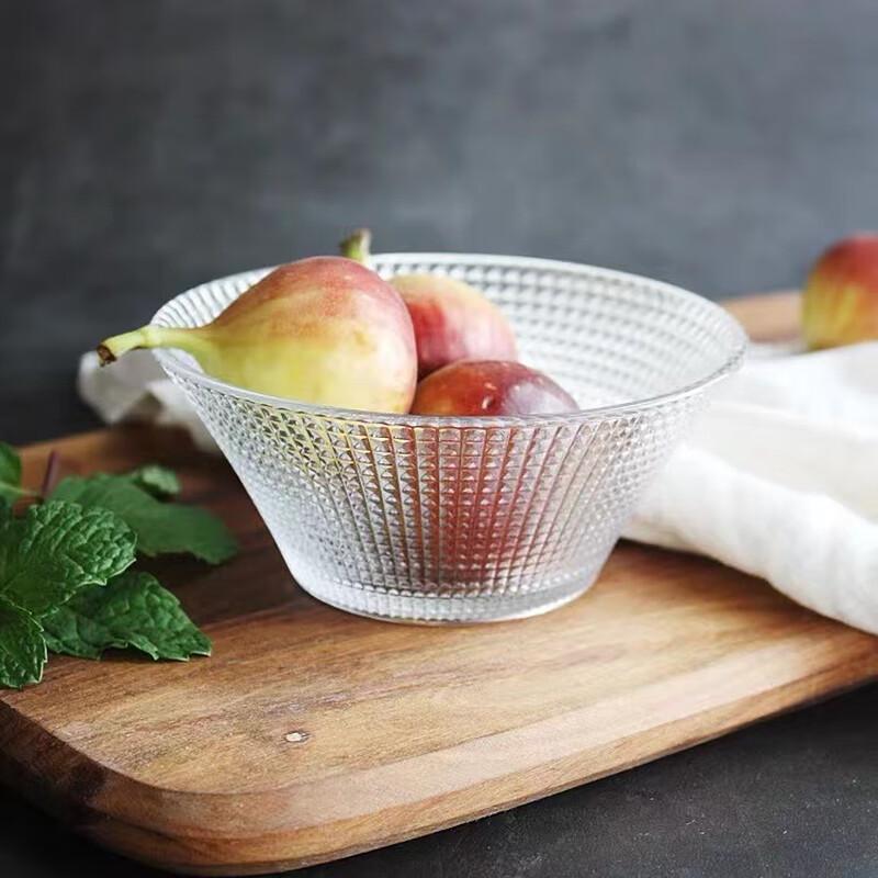 Минималистичные стеклянные салатницы и десертные тарелки Changshen (5-Pack)