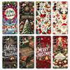 Transparent Phone Case Cover for Samsung Galaxy S25 S24 S23 S22 S20 S21 FE Ultra S24 S23 S10 S10E Plus Merry Christmas Pattern