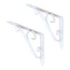 Sturdy Shelf Hardware Floating Shelf Support Living Room Decor High Load Capacity Iron Construction For Home Storage