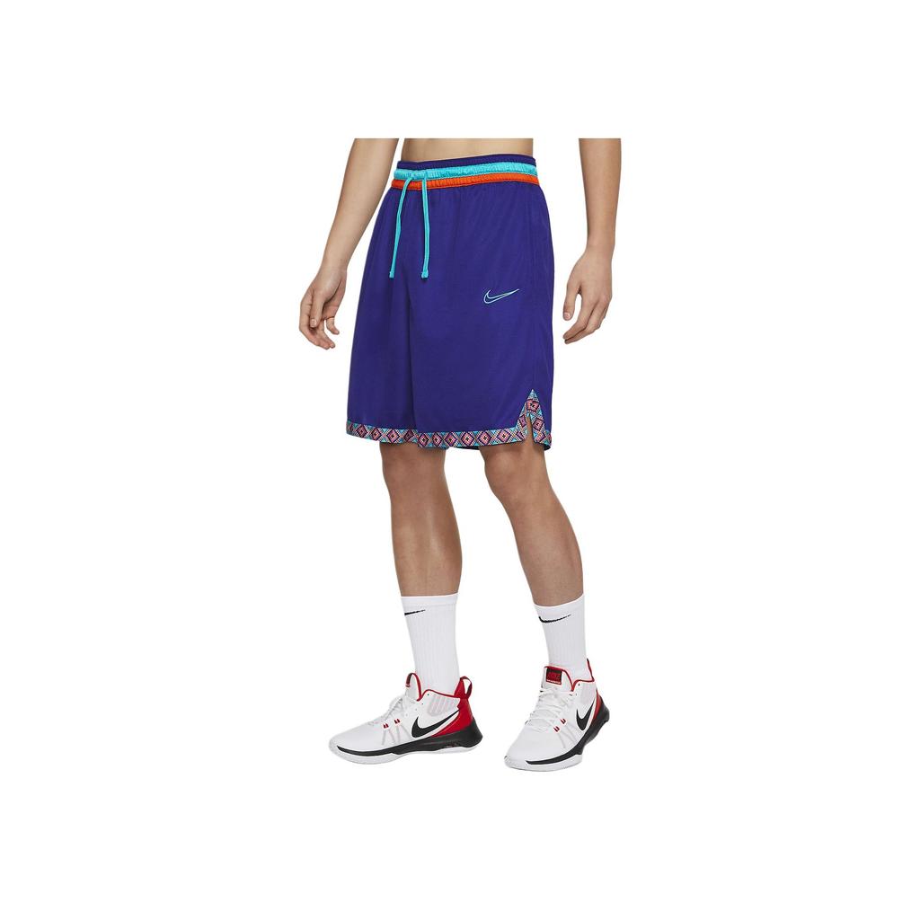 Nike Dri-Fit DNA Basketball Drawstring Shorts Men Shorts Purple BV9447-590