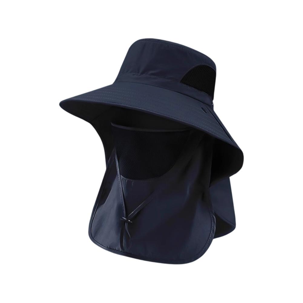 Cappelli Estivi da Sole Protezione UV Cappellino da Caccia Pesca per Esterno Uomo Donna Escursionismo Campeggio Visiera Cappello a Secchiello Patta per il Collo Cappello da Pescatore