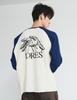 LORES 2-Tone Raglan Thermal - Blue