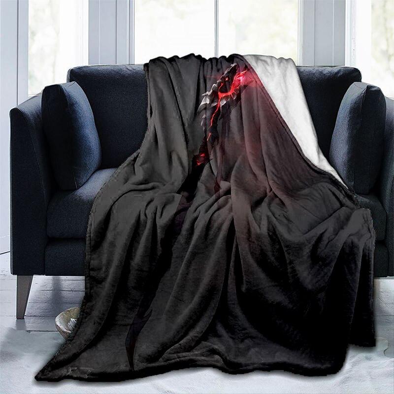 Umelecky potlačená deka na zbrane flanel Mäkká plyšová rozkladacia pohovka vrhacie deky Gedruckt Bettdecke pohovka Geschenk Dropshopping