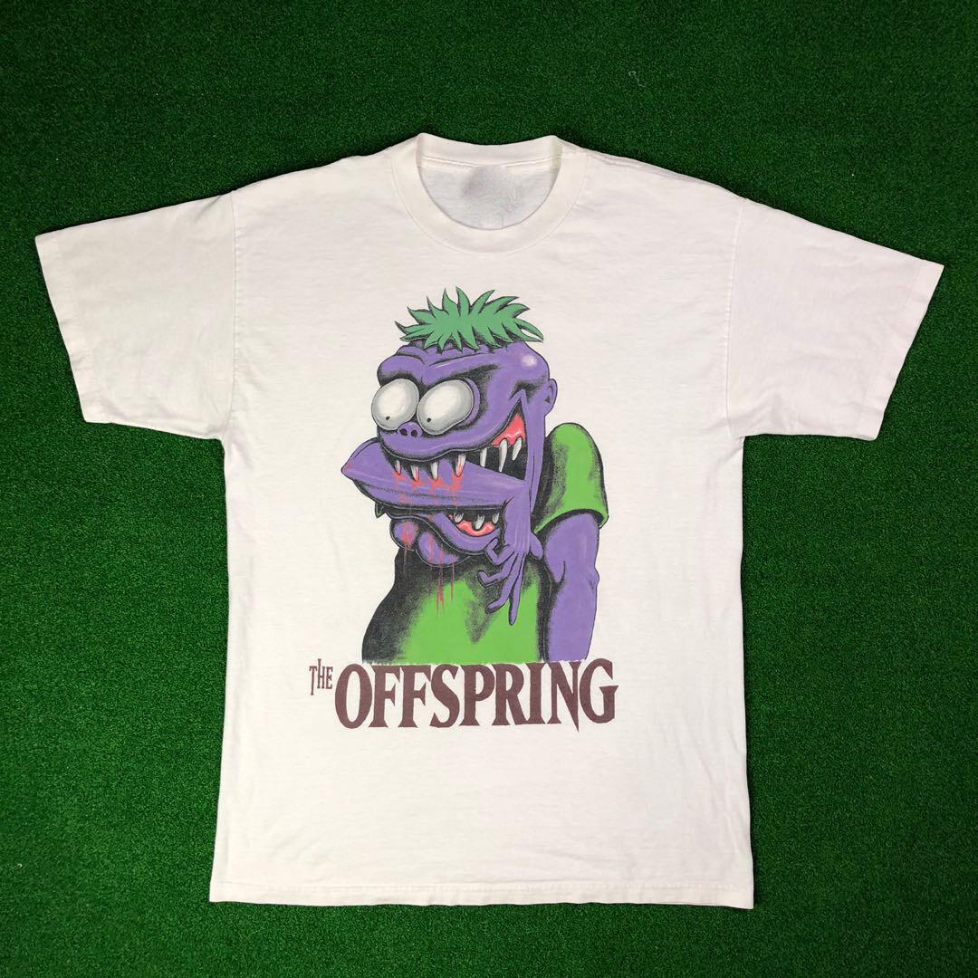 

Vintage The Offspring Band 90s Style Cotton White All Size Men Women Shirt MM174 5XL різнокольоровий