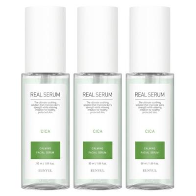 Eunyul Real Serum Cica Sérum apaisant pour le visage 50 ml * 3 pièces