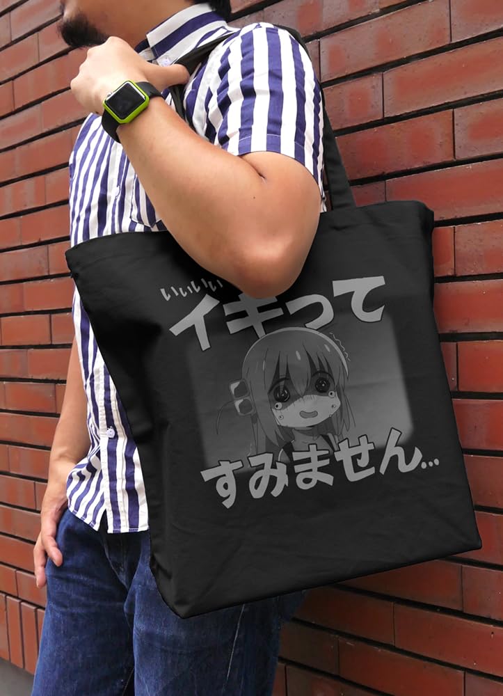 2D COSPA Anime the Large Tote Bag BLACK [Official] "Bocchi Rock!"