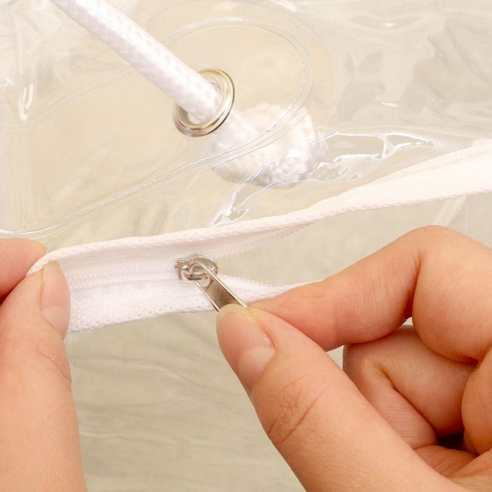 Transparent Bed Sheet Organiser Pouch Reusable Tote Bag Quilt Storage Bag  for Pillow Blanket