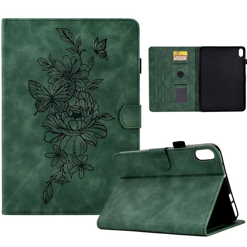 Funda For Xiaomi Redmi Pad 2 11" Cover 2025 For Redmi Pad 2 11 Tablet Case 3D Emboss Butterfly Beautiful Flower Card Slots Shell