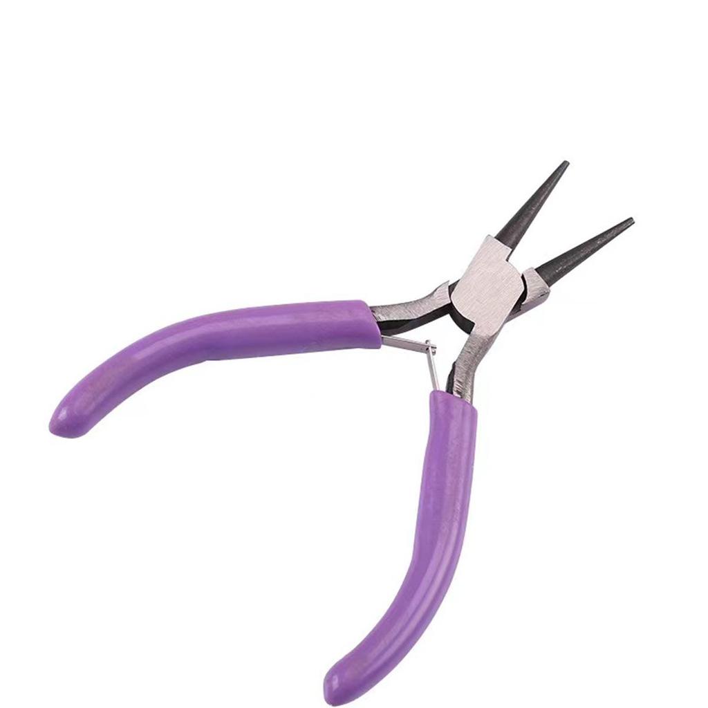 Handmade Mini Pointed Pliers for DIY Jewelry and Wire Looping