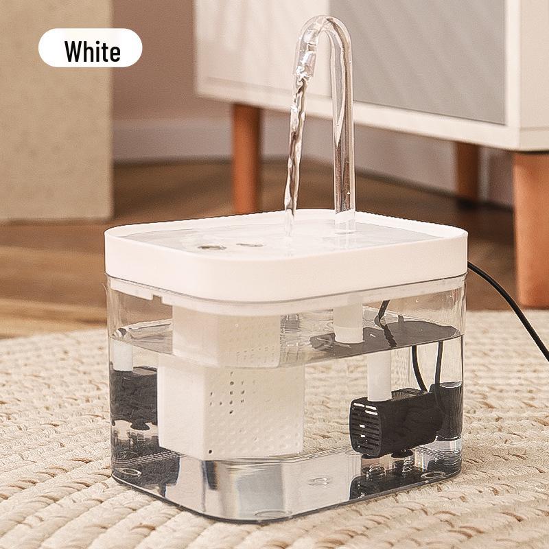 Automatischer Haustier-Trinkbrunnen für Katzen und Hunde - Zirkulierende Wasserschüssel für gesunde Hydrierung