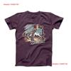 Boots Class Sass Illustration T Shirt Vintage Washed Comfortable Soft Casual Streetwear Stretched Graphic Versatile Stylish