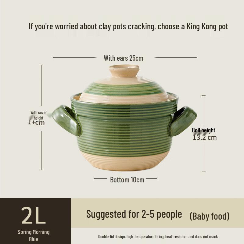 Xiaocaiya High-Temperature Clay Soup Pot