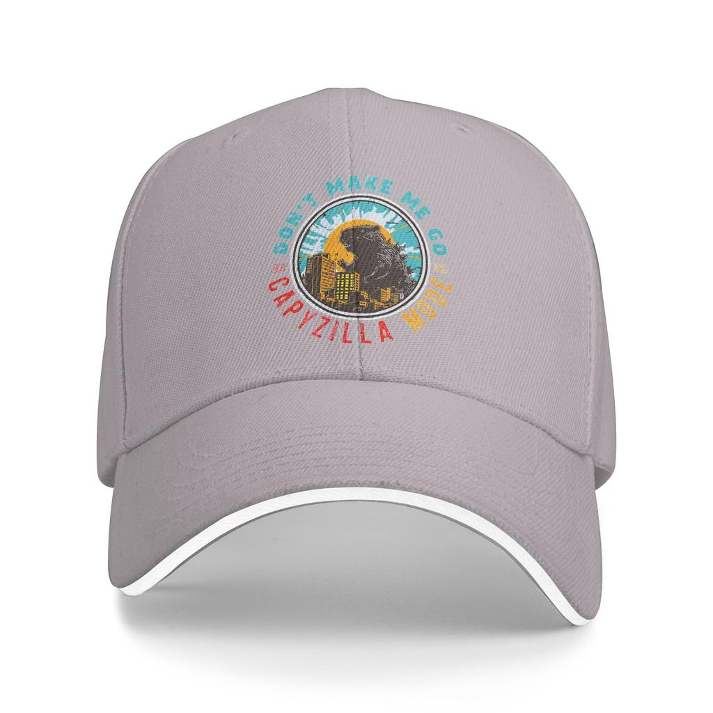 Dont Make Me Go Capyzilla Mod Casual Baseball Cap Summer  Trucker Hat Couple Women y2k Cool Baseball Caps