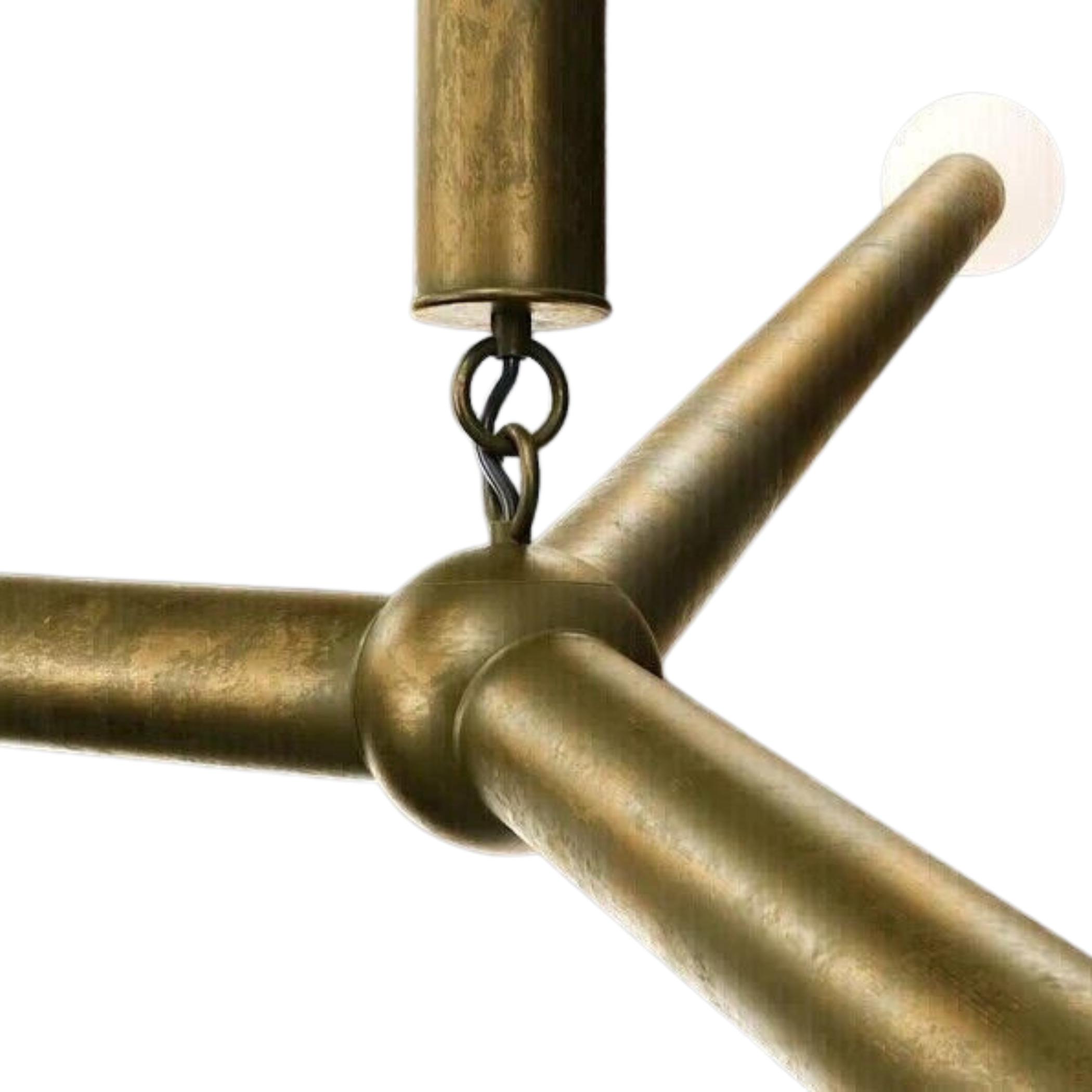 

Светильник Brass Arrow Large, светильник Brass Light Apparatus, освещение середины века