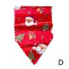 Christmas Decor Tablecloth Printed Embroidered Christmas 35*180cm Table Runners Table Flag for Home New Year Decoration