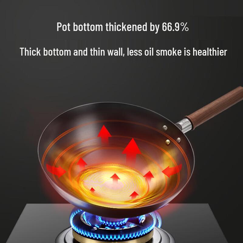 ZWILLING Premium Fine Iron Round Bottom Wok